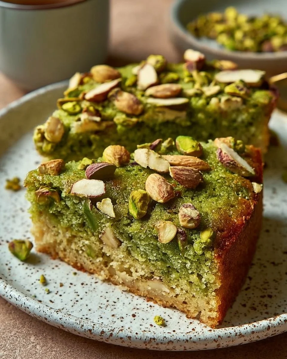 Pistazienkuchen mit Zitrone und Mandeln: Ein unglaubliches, ultimates Rezept